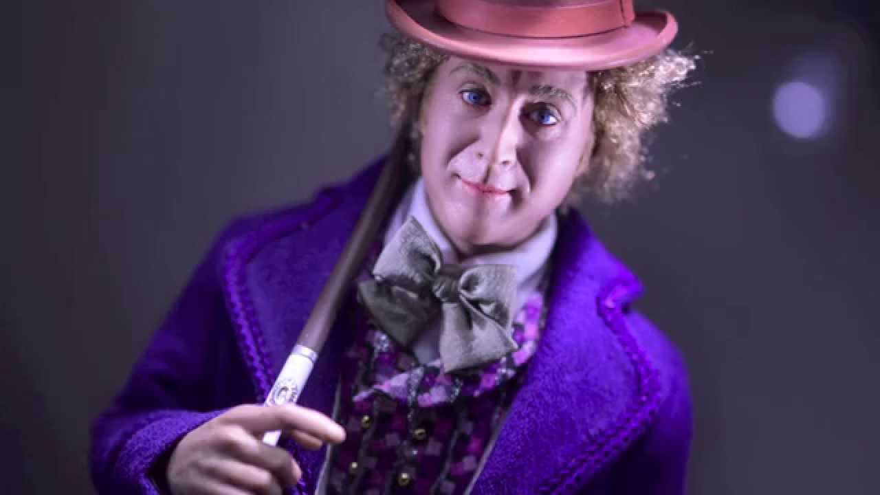 Rainman Willy Wonka and the Chocolate Factory Custom 1:6 Figure Photo Review