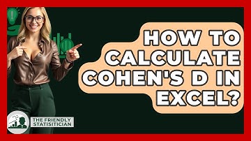 How To Calculate Cohen