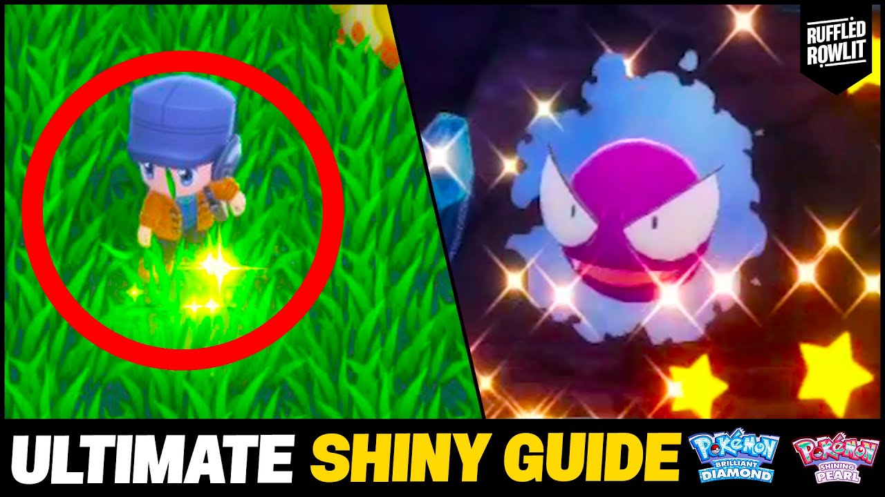 BEST & EASY Shiny Hunting Method Guide for Pokemon Brilliant Diamond and Shining Pearl