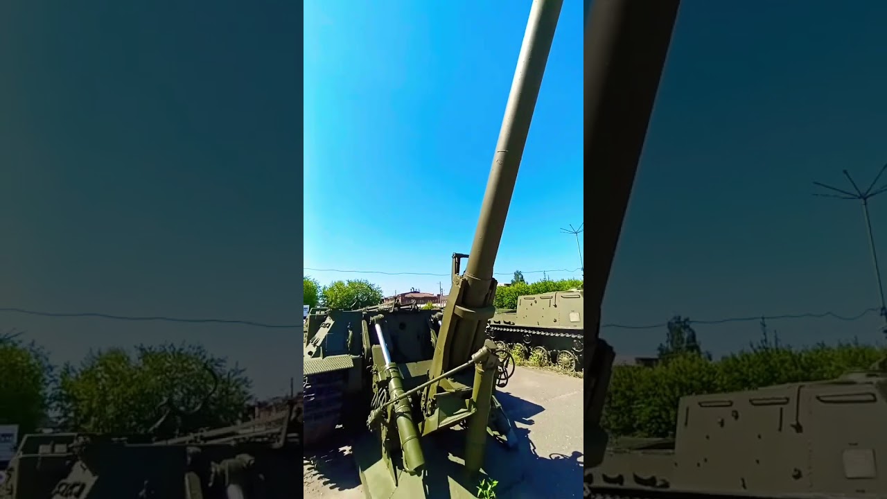 Самоходный миномёт Тюльпан. 