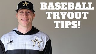Top 5 Tips For Baseball Tryouts
