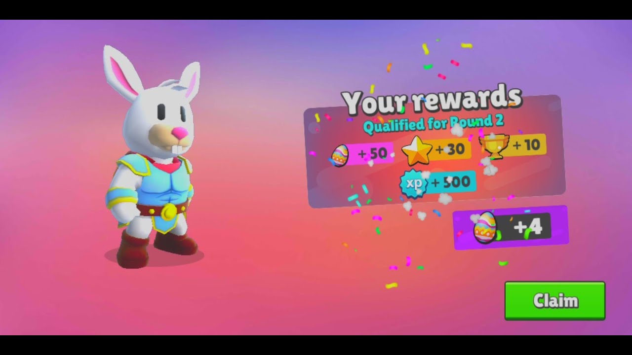 Stumble Guys Gameplay Part 19 - Playing as Bunny Knight - YouTube