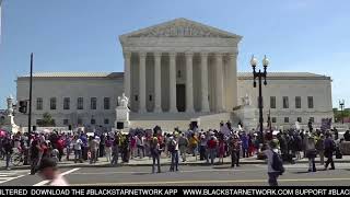 Rev. William Barber Speaks At Rally Outside SCOTUS Amid Birthright Citizenship Case