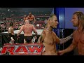 Triple h saves jeff hardy after survivor series raw nov 192007