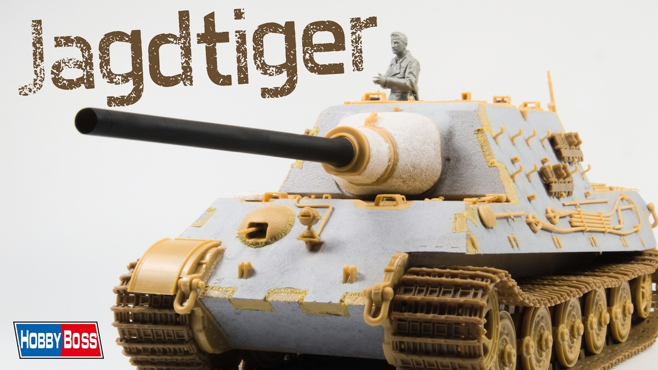 Sd.Kfz. 186 Jagdtiger - Part 1 Construction - Hobby Boss 1/35