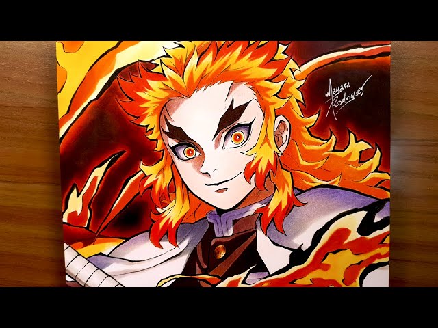 Kyojuro Rengoku (Horlogram ver.)' Demon Slayer: Kimetsu no Yaiba Infinite  Train Version : Orchestra Concert : Oni-no-so, Drawing, and Oni-no-so,  Drawing and Oni-no-so, Gyara Random metal badge', Goods / Accessories