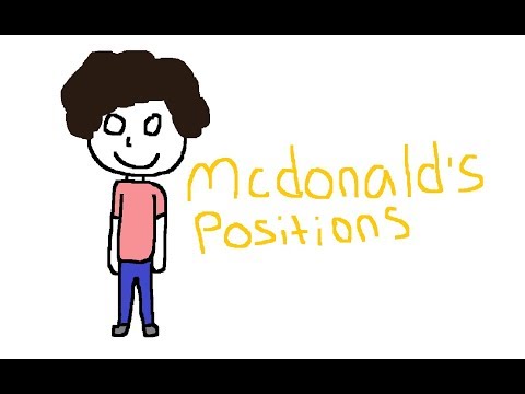 The Different Positions at Mcdonald's