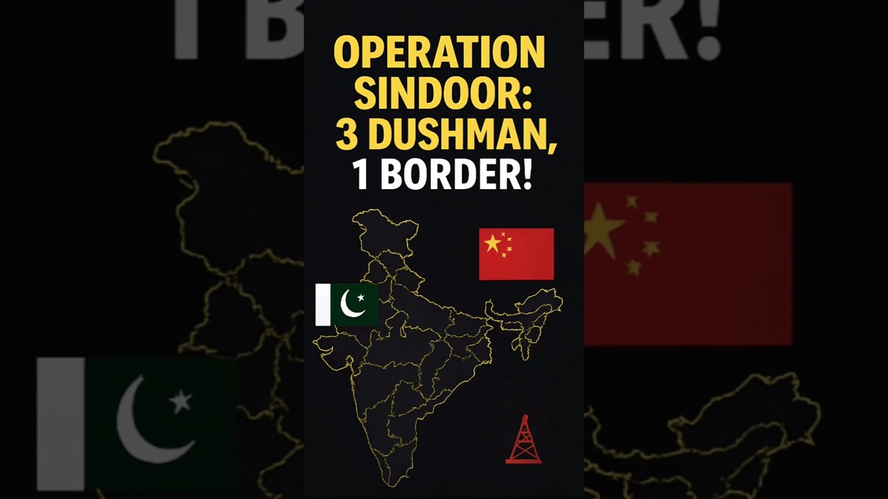 Operation Sindoor: 3 Dushman, 1 Border!