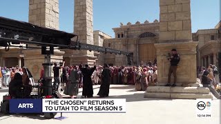 TV series 'The Chosen' has returned to Utah to film fifth season