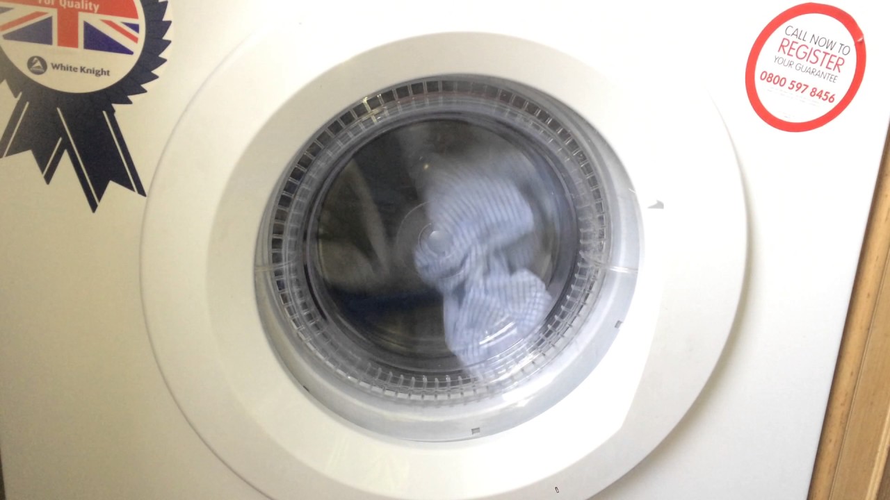 White Knight C77AW Tumble Dryer YouTube
