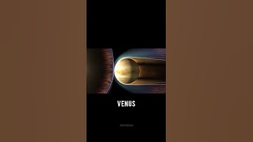 Venus Vs Earth Magnetic field! #space #venus #earth #shorts