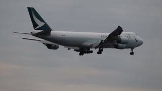747 Farewell Queen of the Skies #5 Cathay Pacific Cargo 747-8 says HELLO To JFK International NYC