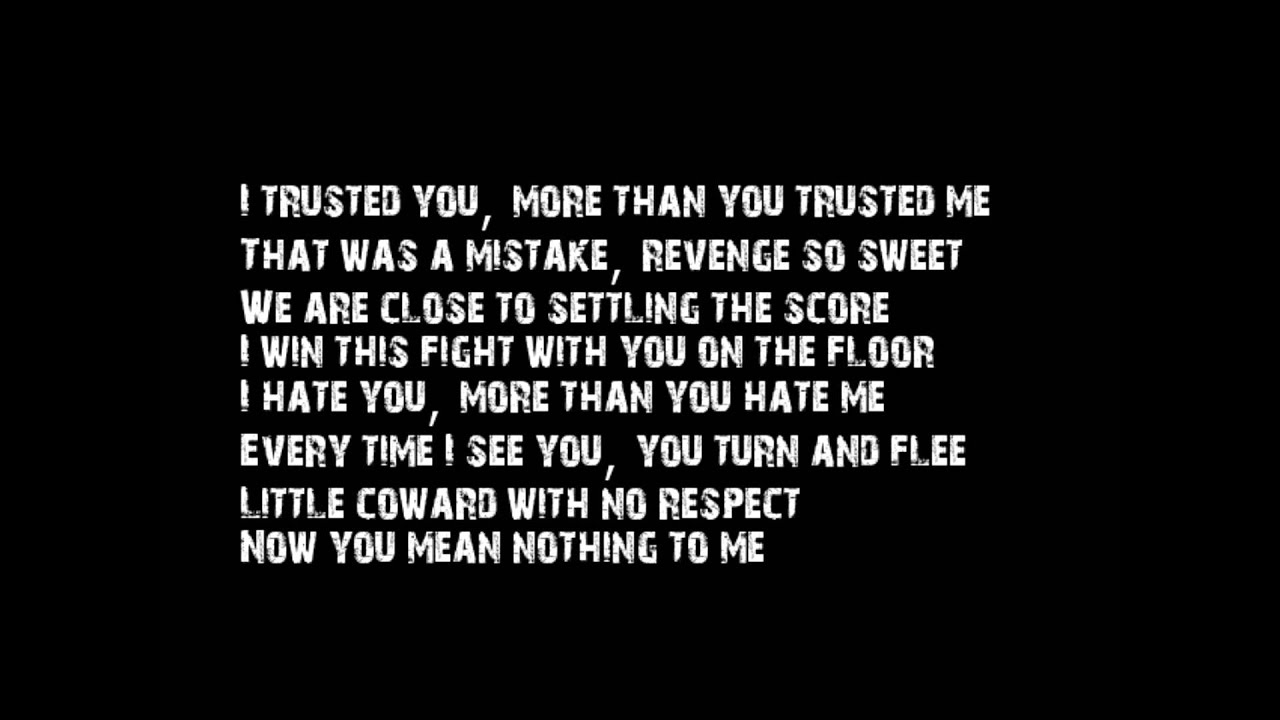 Watch Earn Your Scars - Hang 'em high - Lyric video on YouTube Watch Earn Your Scars - Hang 'em high - Lyric video on YouTube