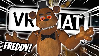 FREDDY FAZBEAR GETS HIGH IN VRCHAT?!  Funny VR Moments (Five Nights At Freddy's)