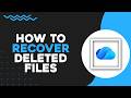 How To Recover Deleted Files in OneDrive (Quick Tutorial)