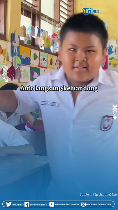 Momen Gemes Bocah SD Ngeluh ke Guru Tak Bisa Menulis di Meja, Bisanya Sambil Rebahan di Lantai