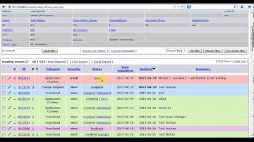 Usage of Mantis as a Bug Tracking System and Project management Tool