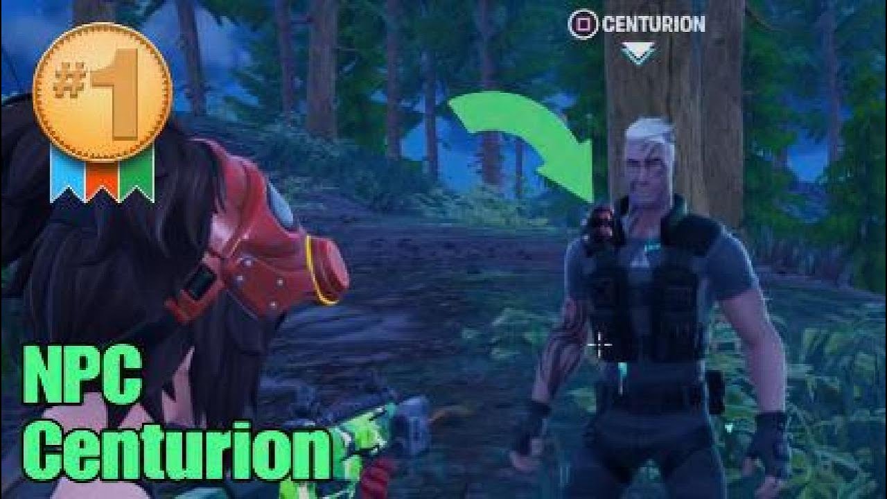 Where to Find and When to Hire Fortnite NPC Centurion - Fortnite ...