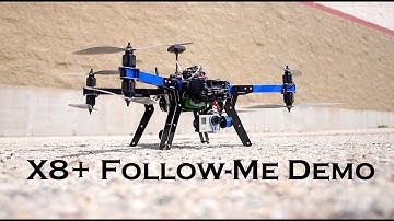 3DR X8+ Follow Me Demo | Air Footage |
