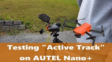 Autel EVO Nano+ Active Track feature - but does it work?