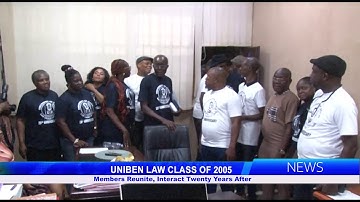 UNIBEN LAW CLASS OF 2005: Members Reunite, Interact Twenty Years After