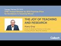 Cpet annual seminar  2018 feynman prize winner harry gray  21319