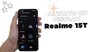 How to Enable Always On Display in Realme 15T | Realme 15T AOD Settings