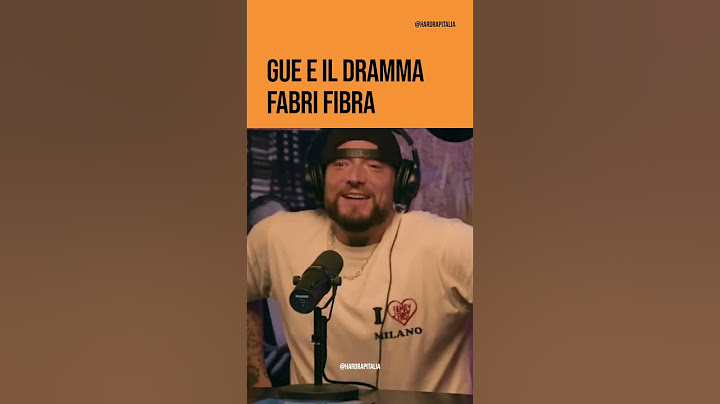 Gue e il dramma Fabri Fibra #risate #umorismo #rapitaliano #nellotaver