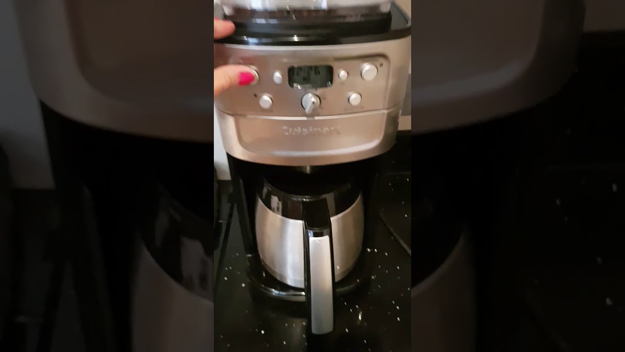 HELP please!! Cuisinart grind and brew plus DGB900BCU not working - YouTube