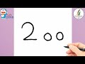 How to draw a cat easy for kids  draw so cute animals easy