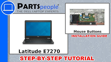 Dell Latitude E7270 (P26S001) Mouse Buttons How-To Video Tutorial