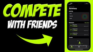 How To Start A Competition on The Fitness App on iPhone 📲| Compete With Friends on Apple Watch screenshot 4