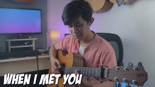 When I Met You - Apo Hiking Society | Fingerstyle Guitar Cover (Free Tab)