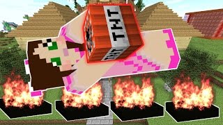 Minecraft: WEAPONS FOR WAR! (LANDMINES, BOMBS, & EXPLOSIVES!) Custom Command