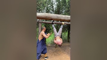 Shaolin Kung Fu Abdominal Workout - Diamond Body Workout #shorts #yanhao  #shaolinkungfuyanhao