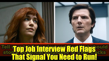 Top Job Interview Red Flags That Signal You Need to Run!