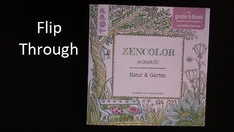 Flip Through | Zencolor Moments: Natur & Garten