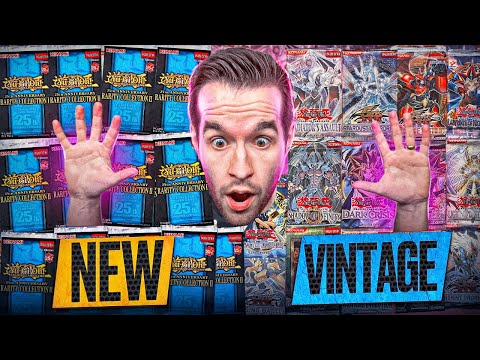 EPIC Old School Yugioh Pack Opening VS NEW Rarity Collection 2!