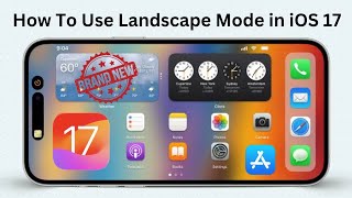 How to Enable Landscape Mode on iPhone iOS 17 screenshot 4