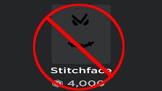 Should Roblox REMOVE Stitchface?