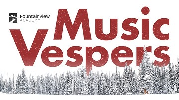 Live Music Vespers | December 23 2022