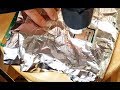 REPAIR RED RING  XBOX 360 WITH HEAT GUN AND ALUMINUM FOIL! FIX WORKS