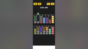 Ball sort level 1907