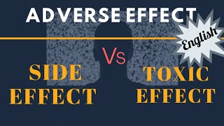 [English]Side effect vs Adverse effect vs Toxic effect, useful for Pharmacy, Nursing by Pharmacy Classes by Dr. KK Sahu 355 views 2 years ago 8 minutes, 10 seconds