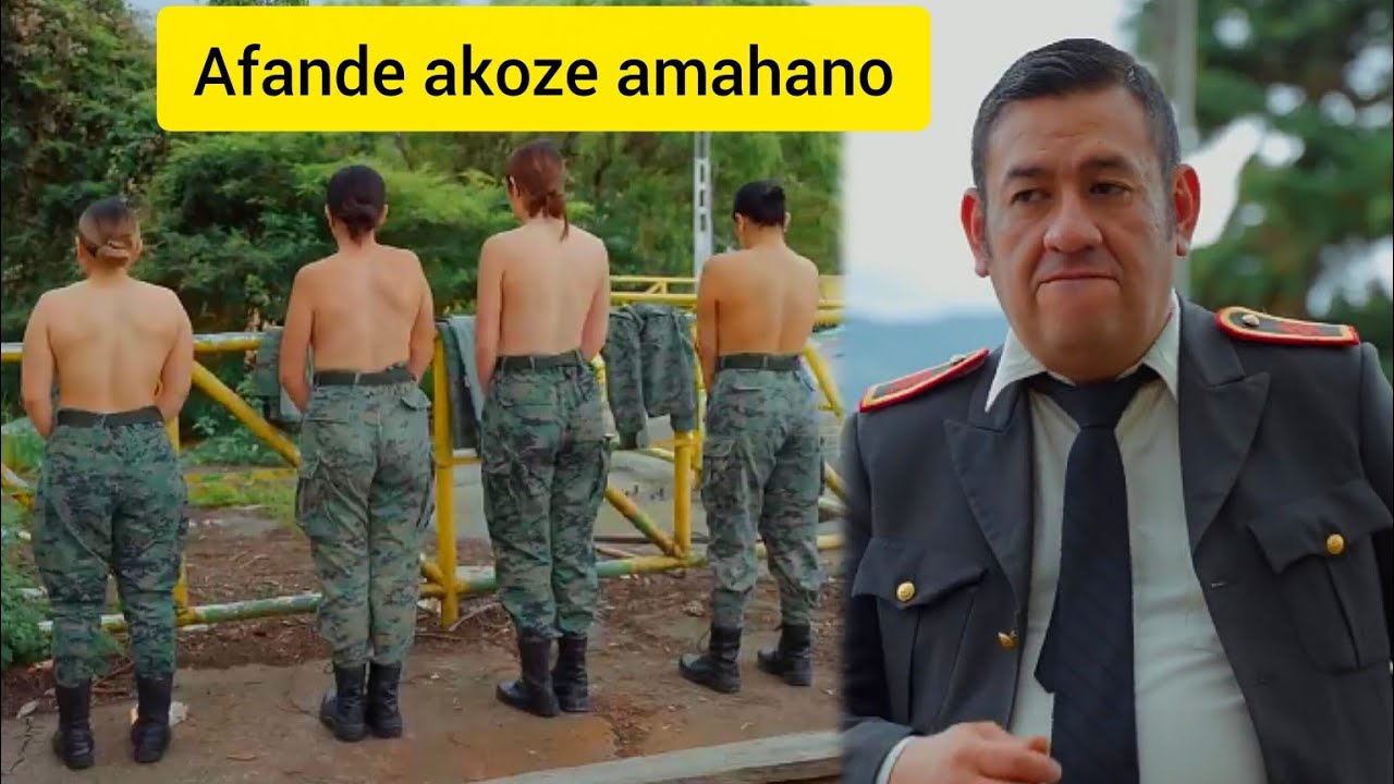 Abakobwa babasirikare bafashwe kungufu na  fande wabo mbega 