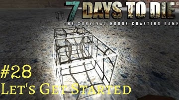 7 Days to Die Alpha 16 | Multiplayer: Starting Monstrous Pit Build! | Alpha 16.2 s1 ep28 gameplay