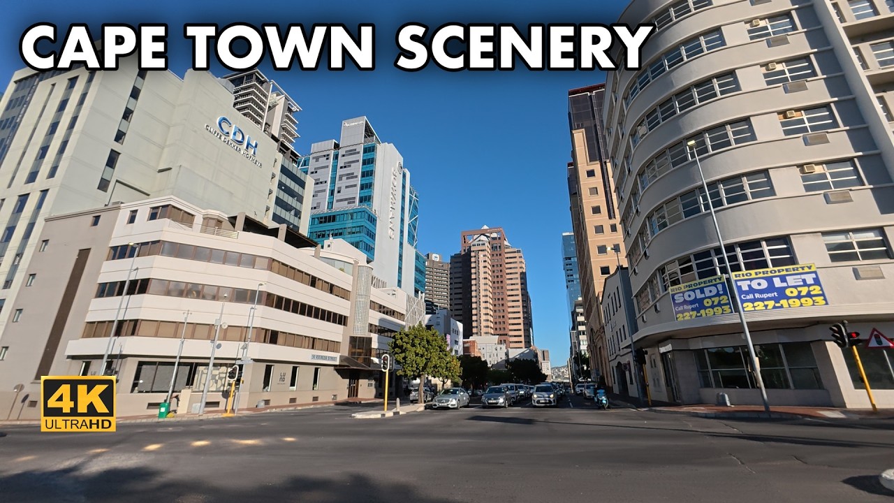Самое красивое автомобильное путешествие в мире? 4K-автомобиль по Кейптауну