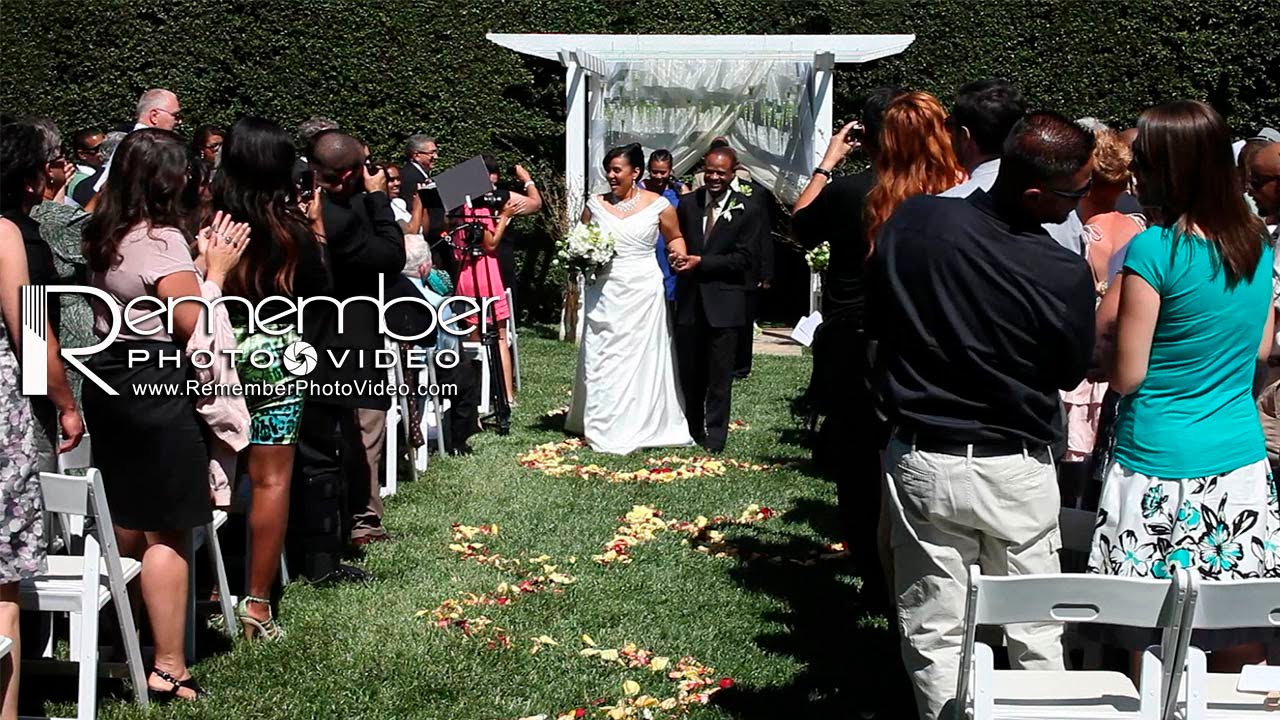 Wedding Videographer Altadena Town Country Club Youtube