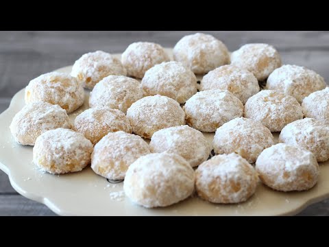 How to Make Milky Arab Cookies (Biskut Arab Susu)