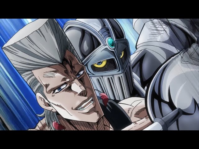 Anime] Polnareff's Stand Silver Chariot Becomes Gold Tank - BiliBili